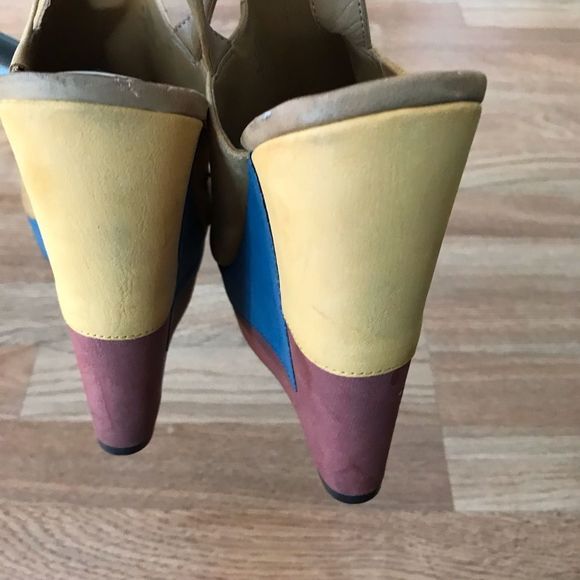 Jessica Simpson Platform Heels Sz 8.5 - Picture 4 of 7